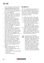 Preview for 64 page of Parkside 275344 Translation Of The Original Instructions