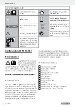 Preview for 6 page of Parkside 275628 Operation And Safety Notes