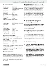 Предварительный просмотр 7 страницы Parkside 275628 Operation And Safety Notes