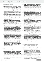 Предварительный просмотр 8 страницы Parkside 275628 Operation And Safety Notes