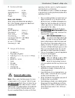 Preview for 6 page of Parkside 275669 Operation And Safety Notes