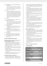 Предварительный просмотр 34 страницы Parkside 275673 Operating And Safety Instructions Manual