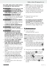 Предварительный просмотр 19 страницы Parkside 275674 Operation And Safety Notes Translation Of The Original Instructions