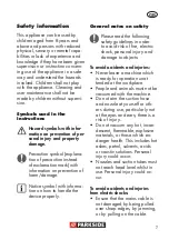 Preview for 7 page of Parkside 279418 Translation Of The Original Instructions