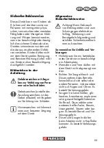 Preview for 69 page of Parkside 279418 Translation Of The Original Instructions