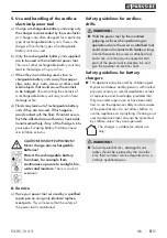 Preview for 8 page of Parkside 280213 Translation Of The Original Instructions