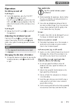 Preview for 10 page of Parkside 280213 Translation Of The Original Instructions