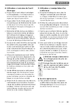 Preview for 9 page of Parkside 281995 Translation Of The Original Instructions