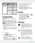 Preview for 13 page of Parkside 282463 Operation And Safety Notes