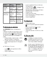 Предварительный просмотр 32 страницы Parkside 282463 Operation And Safety Notes