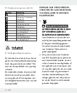 Preview for 36 page of Parkside 282463 Operation And Safety Notes