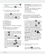 Preview for 40 page of Parkside 282463 Operation And Safety Notes