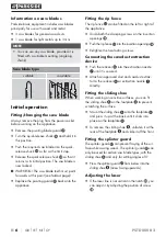 Preview for 10 page of Parkside 283022 Translation Of The Original Instructions