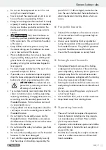 Preview for 9 page of Parkside 285196 Operation And Safety Notes Translation Of The Original Instructions