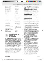 Предварительный просмотр 20 страницы Parkside 285198 Operation And Safety Notes