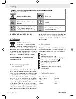 Preview for 64 page of Parkside 285212 Operation And Safety Notes