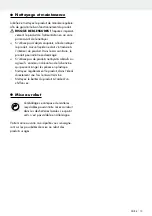 Предварительный просмотр 14 страницы Parkside 285816 Operation And Safety Notes