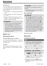 Preview for 20 page of Parkside 286097 Instructions Manual