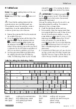 Preview for 9 page of Parkside 286805 Operation And Safety Notes