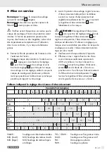 Preview for 49 page of Parkside 286805 Operation And Safety Notes