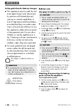 Preview for 46 page of Parkside 290754 Translation Of The Original Instructions