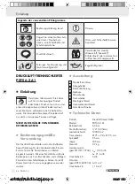 Preview for 86 page of Parkside 292193 Operation And Safety Notes