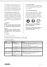 Preview for 21 page of Parkside 292195 Operation And Safety Notes