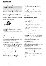 Preview for 9 page of Parkside 295715 Translation Of The Original Instructions