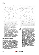 Preview for 66 page of Parkside 297696 Translation Of The Original Instructions