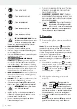 Preview for 8 page of Parkside 298505 Operation And Safety Notes