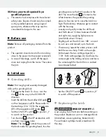 Preview for 9 page of Parkside 298555 Translation Of The Original Instructions