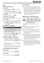 Preview for 15 page of Parkside 302114 Translation Of The Original Instructions