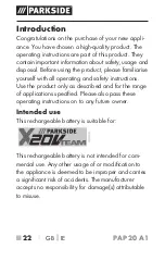 Preview for 26 page of Parkside 302268 Operating Instructions Manual