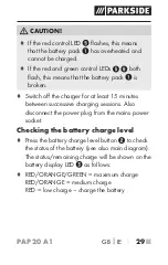 Preview for 33 page of Parkside 302268 Operating Instructions Manual