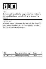 Preview for 2 page of Parkside 302785 Operating Instructions Manual