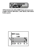 Preview for 4 page of Parkside 302787 Operating Instructions Manual