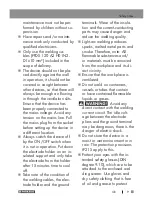 Предварительный просмотр 9 страницы Parkside 303284 1907 Assembly, Operating And Safety Instructions