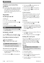 Preview for 10 page of Parkside 303564 Translation Of The Original Instructions