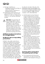 Preview for 34 page of Parkside 304008 Original Instructions Manual