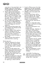 Preview for 28 page of Parkside 304403 1904 Translation Of The Original Instructions