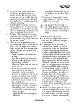 Preview for 67 page of Parkside 304403 1904 Translation Of The Original Instructions