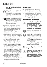 Preview for 16 page of Parkside 304407-1904 Translation Of The Original Instructions