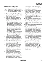 Preview for 41 page of Parkside 304645 1904 Translation Of The Original Instructions