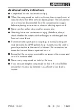 Preview for 18 page of Parkside 304725 Original Instructions Manual