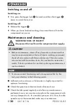 Preview for 23 page of Parkside 304725 Original Instructions Manual