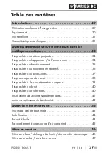 Preview for 30 page of Parkside 304725 Original Instructions Manual