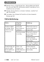 Preview for 105 page of Parkside 304725 Original Instructions Manual