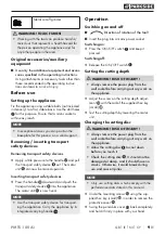 Preview for 12 page of Parkside 304732 Translation Of The Original Instructions