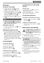 Preview for 11 page of Parkside 304804 Translation Of The Original Instructions