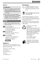 Preview for 35 page of Parkside 304804 Translation Of The Original Instructions